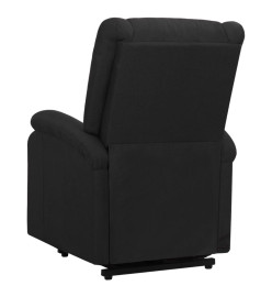 Fauteuil de massage Noir Tissu