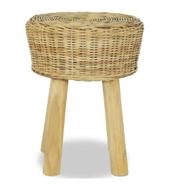 Tabouret de bar Rotin naturel