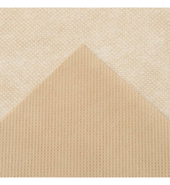 Nature Couverture en polaire d'hiver 60 g/m² Beige 2x5 m