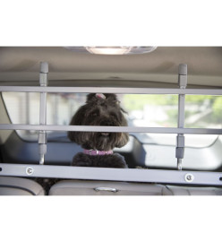 Worldwise Barrière d'auto pour chien K9K Aluminium Argenté