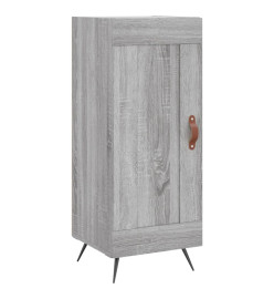 Buffet Sonoma gris 34,5x34x90 cm Bois d'ingénierie