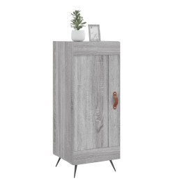 Buffet Sonoma gris 34,5x34x90 cm Bois d'ingénierie