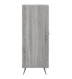Buffet Sonoma gris 34,5x34x90 cm Bois d'ingénierie