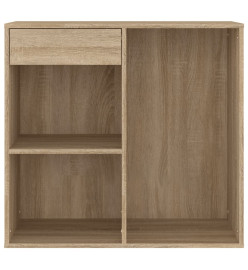 Armoire cosmétique Chêne sonoma 80x40x75 cm Bois d'ingénierie