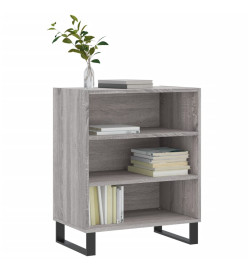 Buffet sonoma gris 57x35x70 cm bois d'ingénierie