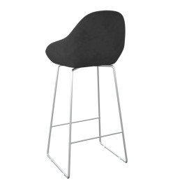 Tabouret de bar Noir Velours