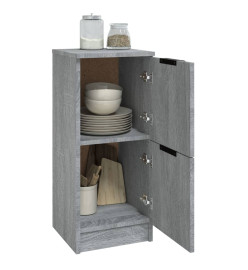 Buffet Sonoma gris 30x30x70 cm Bois d'ingénierie