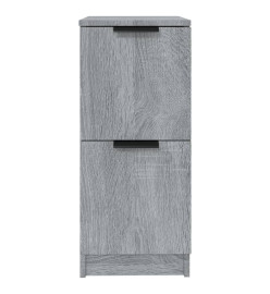 Buffet Sonoma gris 30x30x70 cm Bois d'ingénierie