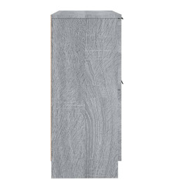 Buffet Sonoma gris 30x30x70 cm Bois d'ingénierie