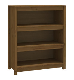 Bibliothèque Marron miel 80x35x97 cm Bois de pin massif