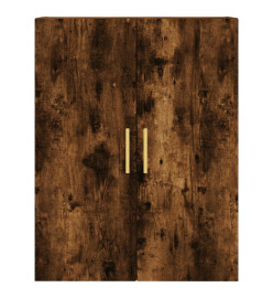Armoires murales 2 pcs chêne fumé 69,5x34x90 cm