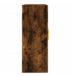 Armoires murales 2 pcs chêne fumé 69,5x34x90 cm
