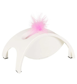 FLAMINGO Jouet pour chats Crazy Bridge 19x12x9 cm Blanc