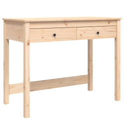 Bureau avec tiroirs 100x50x78 cm Bois massif de pin