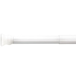 RIDDER Tringle de rideau de douche télescopique 110-245 cm Blanc 55101