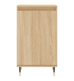 Buffets 2 pcs chêne sonoma 40x35x70 cm bois d'ingénierie