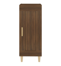 Buffet Chêne marron 34,5x34x90 cm Bois d'ingénierie