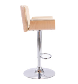 Tabouret de bar Crème Similicuir