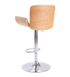 Tabouret de bar Crème Similicuir