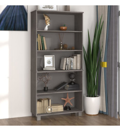 Buffet HAMAR Bois massif de pin Gris clair