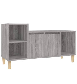 Meuble TV Sonoma gris 100x35x55 cm Bois d'ingénierie