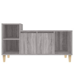 Meuble TV Sonoma gris 100x35x55 cm Bois d'ingénierie