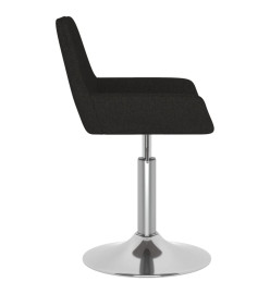 Tabouret de bar Noir Tissu