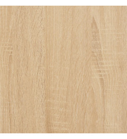 Buffet chêne sonoma 57x35x70 cm bois d'ingénierie