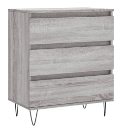 Buffet Sonoma gris 60x35x70 cm Bois d'ingénierie