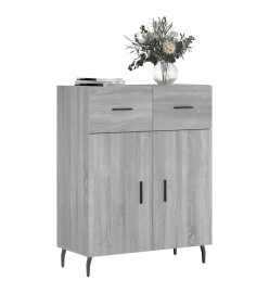 Buffet sonoma gris 69,5x34x90 cm bois d'ingénierie