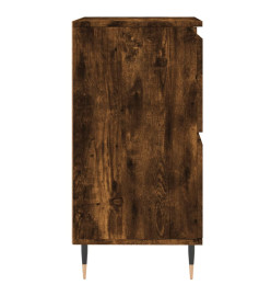 Buffet Chêne fumé 60x35x70 cm Bois d'ingénierie