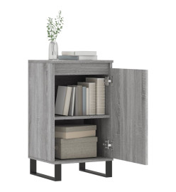 Buffets 2 pcs sonoma gris 40x35x70 cm bois d'ingénierie