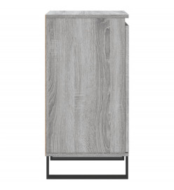 Buffets 2 pcs sonoma gris 40x35x70 cm bois d'ingénierie