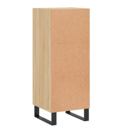 Buffet Chêne sonoma 34,5x34x90 cm Bois d'ingénierie