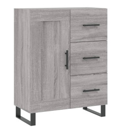 Buffet sonoma gris 69,5x34x90 cm bois d'ingénierie