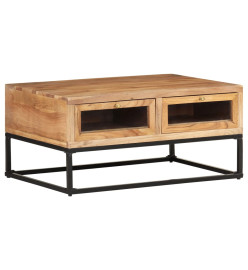 Table basse 90x60x40 cm Bois d'acacia massif