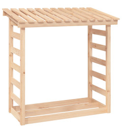 Support pour bois de chauffage 108x64,5x110 cm Bois de pin