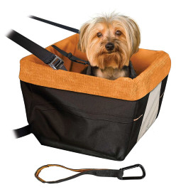 Kurgo Siège d'appoint pour chien Skybox Noir et orange