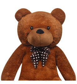 Ourson en peluche XXL Marron 85 cm