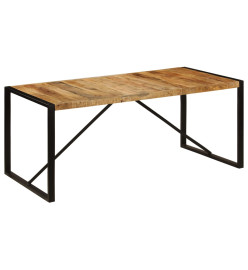 Table de salle à manger 180x90x75 cm Bois de manguier solide