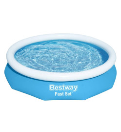 Bestway Piscine ronde Fast Set 305x66 cm Bleu