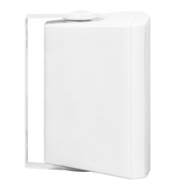 Haut-parleurs stéréo muraux 2pcs blanc intérieur extérieur 100W