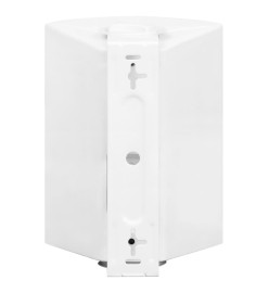 Haut-parleurs stéréo muraux 2pcs blanc intérieur extérieur 100W