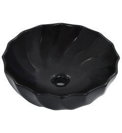 Lavabo 46x17 cm Céramique Noir