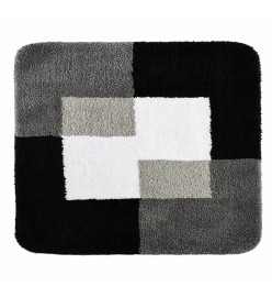 RIDDER Tapis de salle de bains Coins 55 x 50 cm Gris 7103807