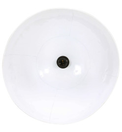 Lampe suspendue 25 W Blanc Rond 48 cm E27