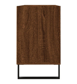 Meuble TV chêne marron 103,5x30x50 cm bois d'ingénierie