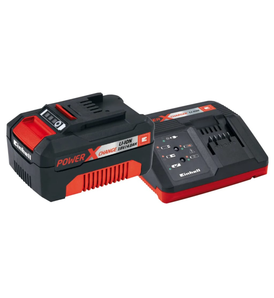 Einhell Kit de démarrage de batterie Power X-Change 18 V 4 Ah