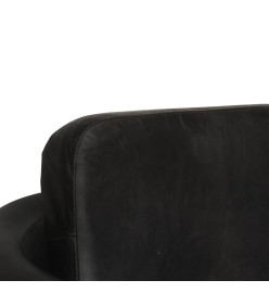 Fauteuil Noir Cuir véritable