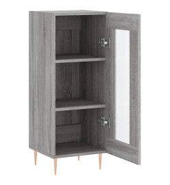 Buffet Sonoma gris 34,5x34x90 cm Bois d'ingénierie